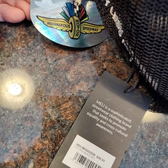 NWT Indianapolis Motor Speedway Officially Licensed MELI trucker hat - Picture 4 of 4
